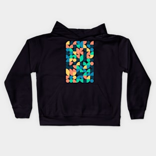 Rich Look Pattern - Shapes #20 Kids Hoodie